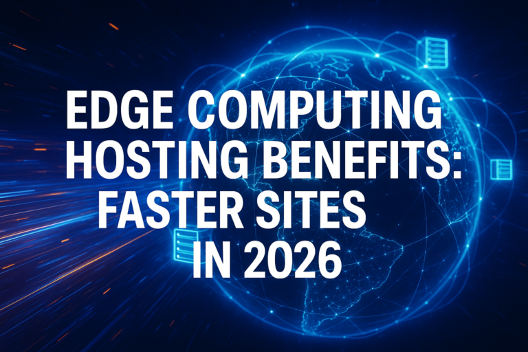Edge Computing: Faster Sites & Hosting Benefits
